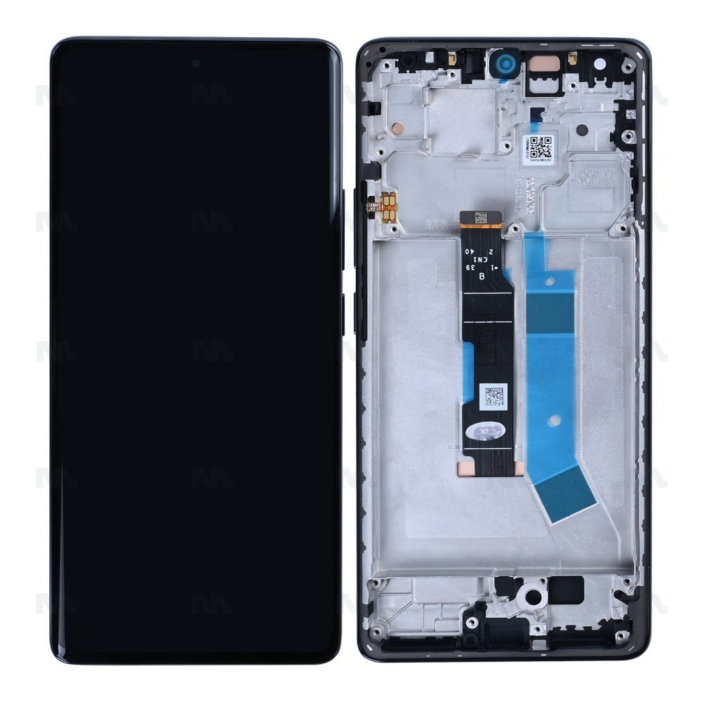 Xiaomi Redmi Note 14 Pro 4G Display And Digitizer With Frame Midnight Black OEM
