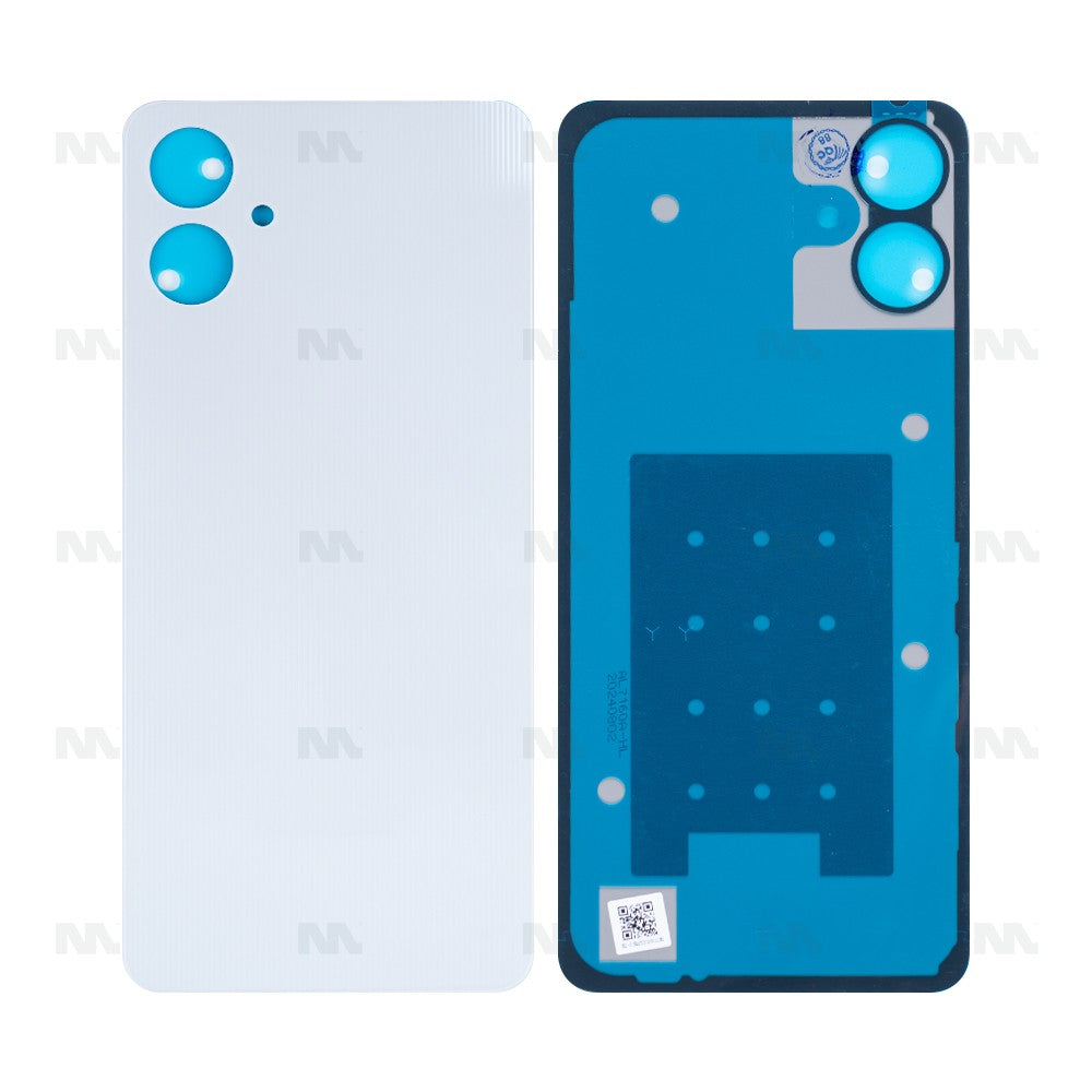 Samsung Galaxy A06 A065F Back Cover Without Lens White OEM