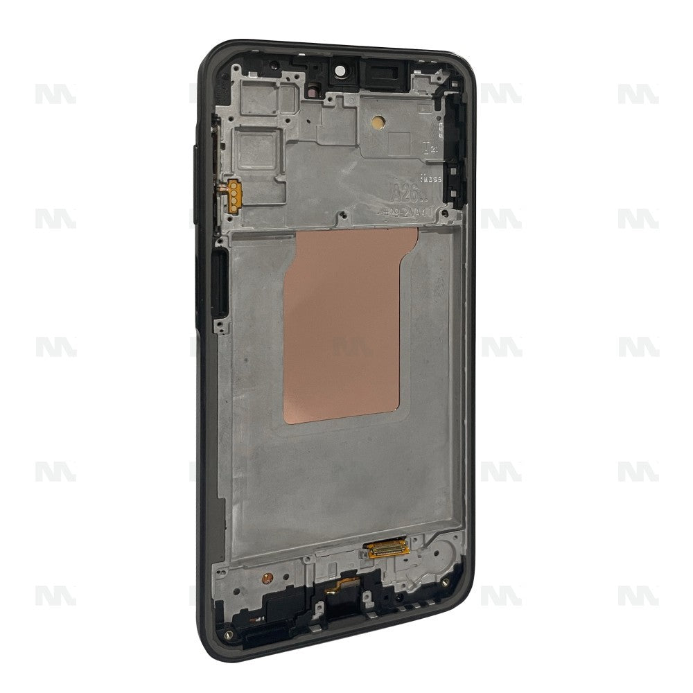 Samsung Galaxy A26 A266B Display And Digitizer With Frame Black Soft-OLED