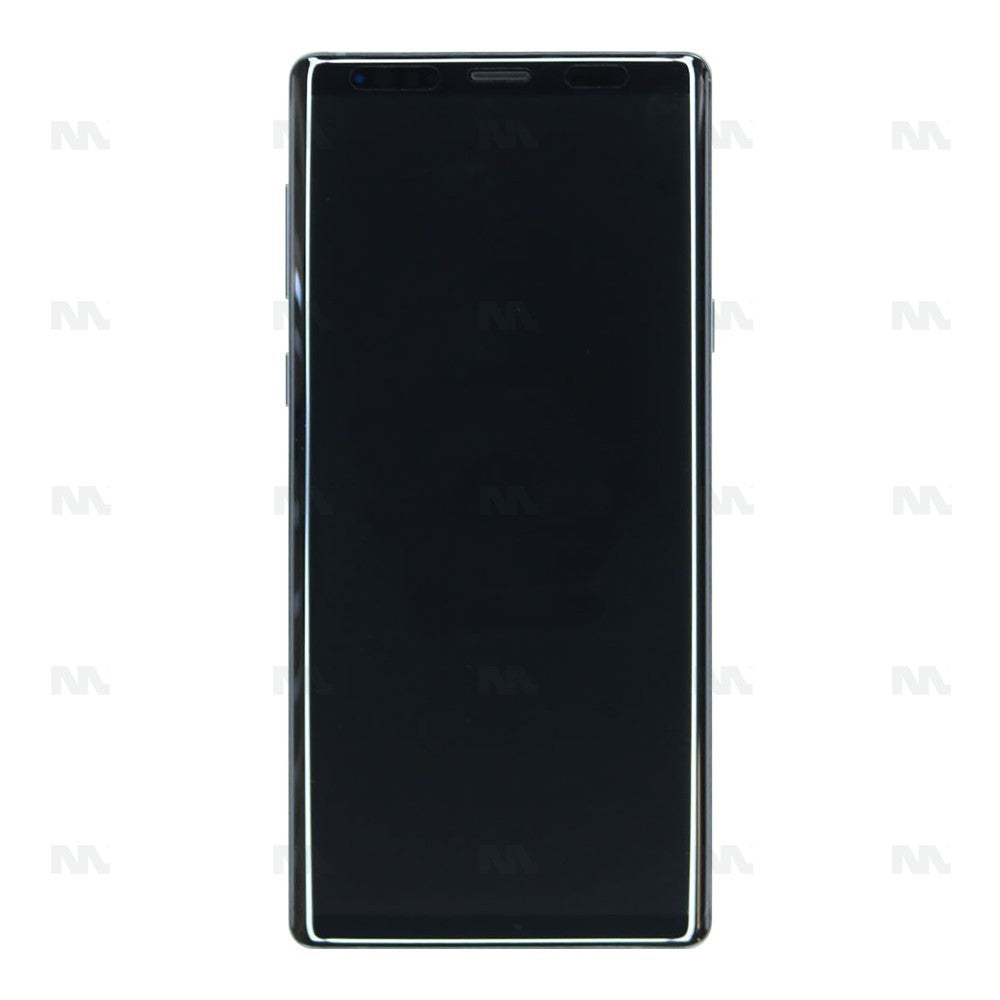 Samsung Galaxy Note 9 N960F Display And Digitizer With Frame Midnight Black Service Pack