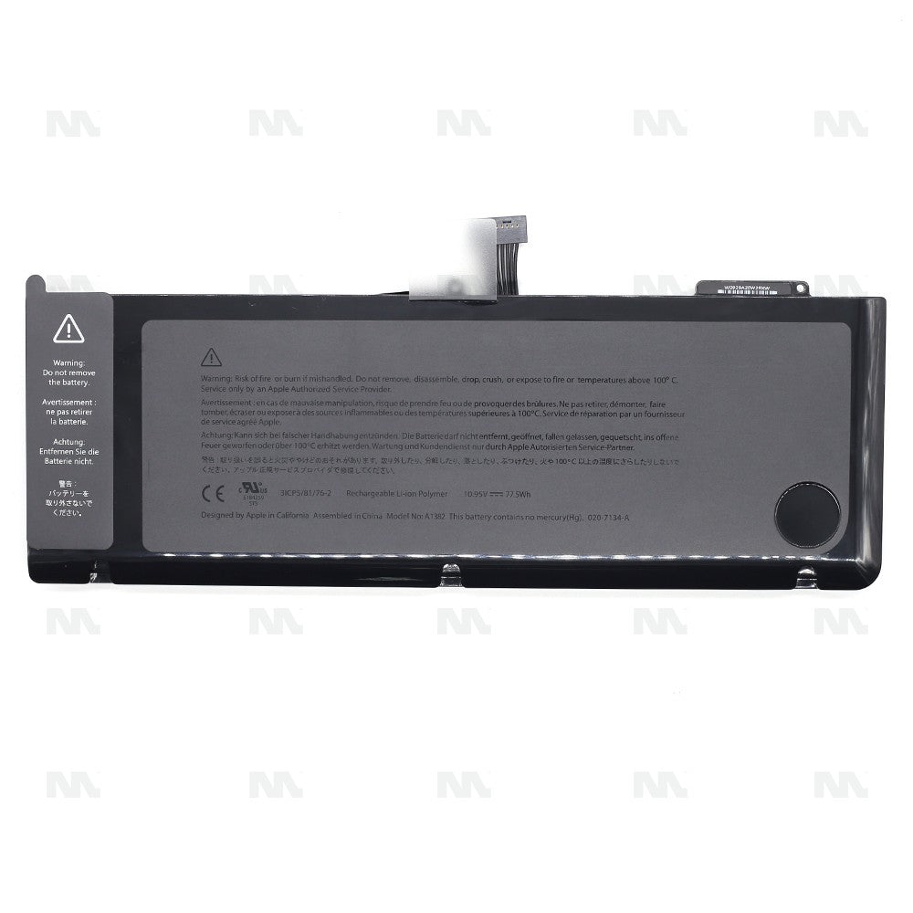 For Apple Macbook Pro 15 inch A1286 Battery A1382 OEM