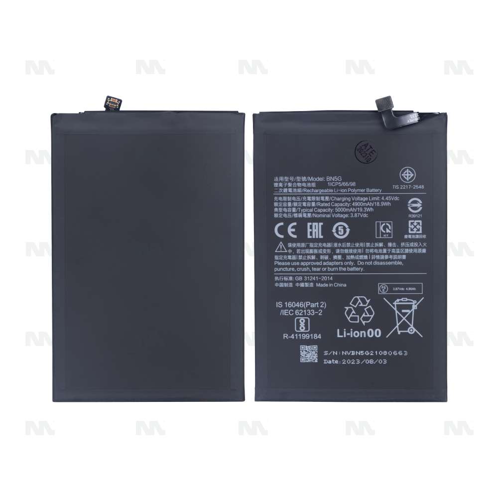 Xiaomi Redmi 10A, Redmi 10C Battery BN5G OEM