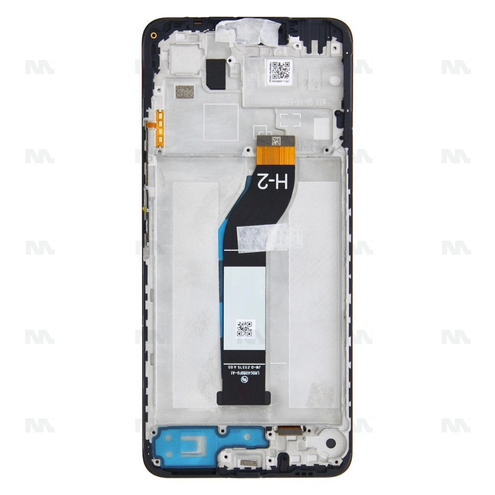 Xiaomi Redmi 13C 4G, Poco C65 Display And Digitizer With Frame Black Service Pack