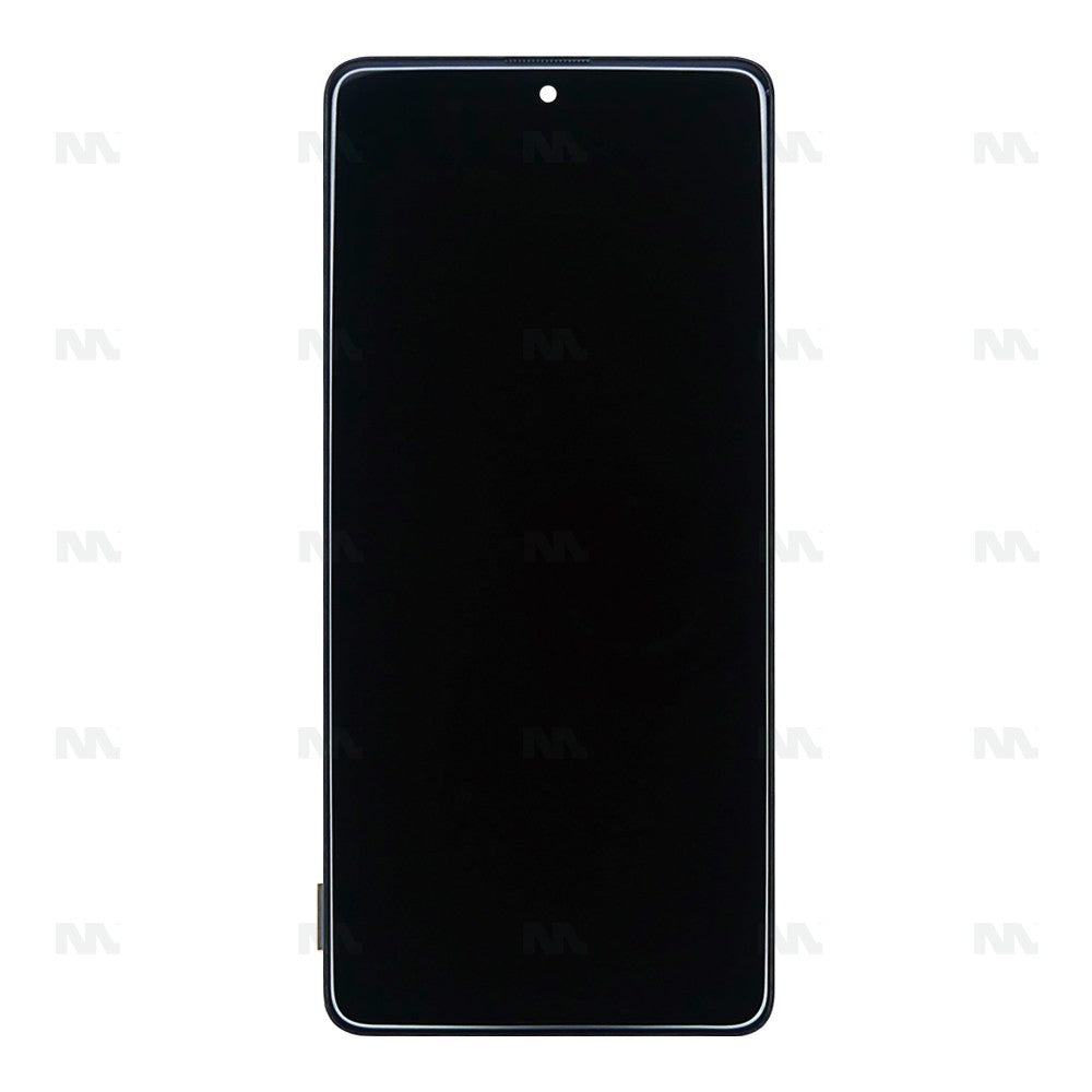 Samsung Galaxy A71 A715F Display und Touchscreen mit Rahmen Ersatzteil