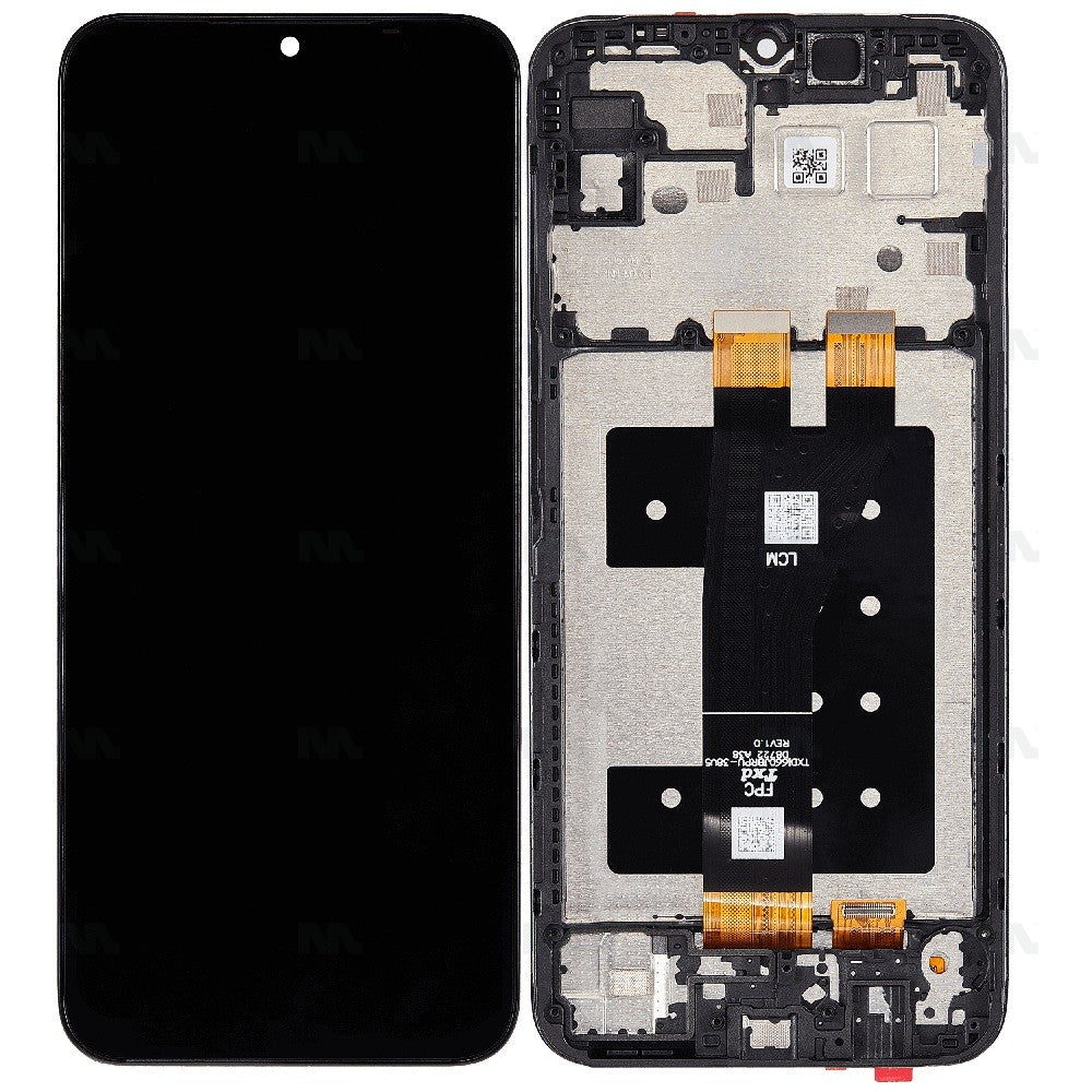 Samsung Galaxy A14 5G A146P Display And Digitizer With Frame Black OEM