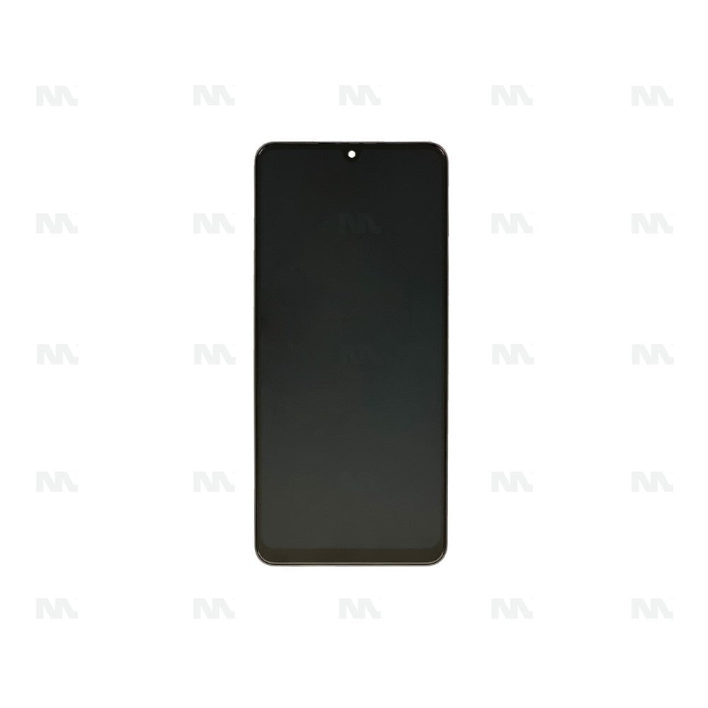 Samsung Galaxy A22 A225F Display And Digitizer With Frame Black Service Pack