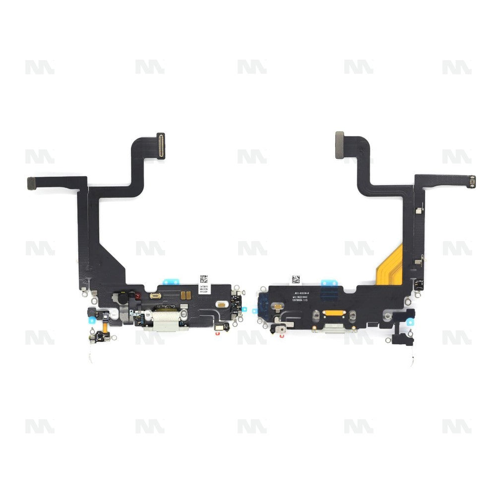 For Apple iPhone 13 Pro System Charging Flex Silver Pulled