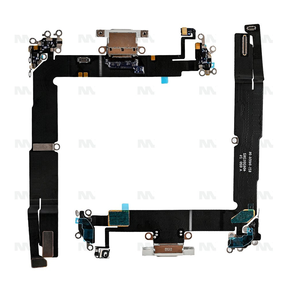 For Apple iPhone 16 Plus System Charging Board White Pulled