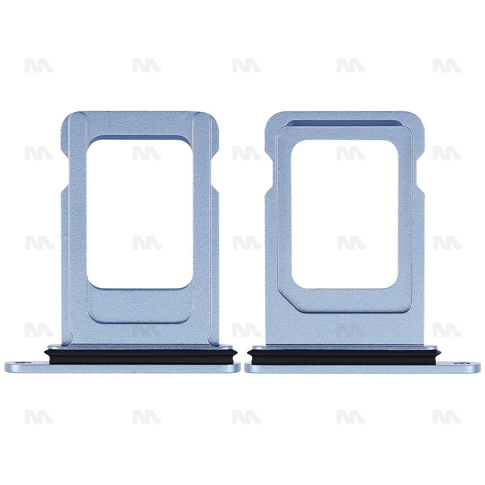 For Apple iPhone 14 Sim Card Holder Blue Pulled