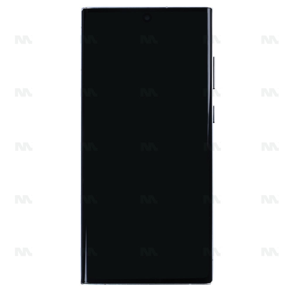 Samsung Galaxy S22 Ultra S908B Display And Digitizer With Frame Phantom White SOFT-OLED