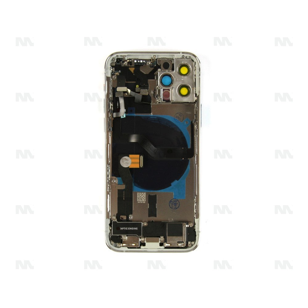For iPhone 12 Pro Complete Housing incl. All Small Parts Without Battery & Back Camera Silver