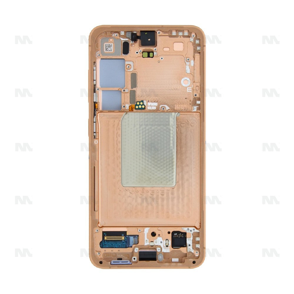 Samsung Galaxy S24 (SM-S921B) Display And Digitizer With Frame Sandstone Orange Pre-Assembled
