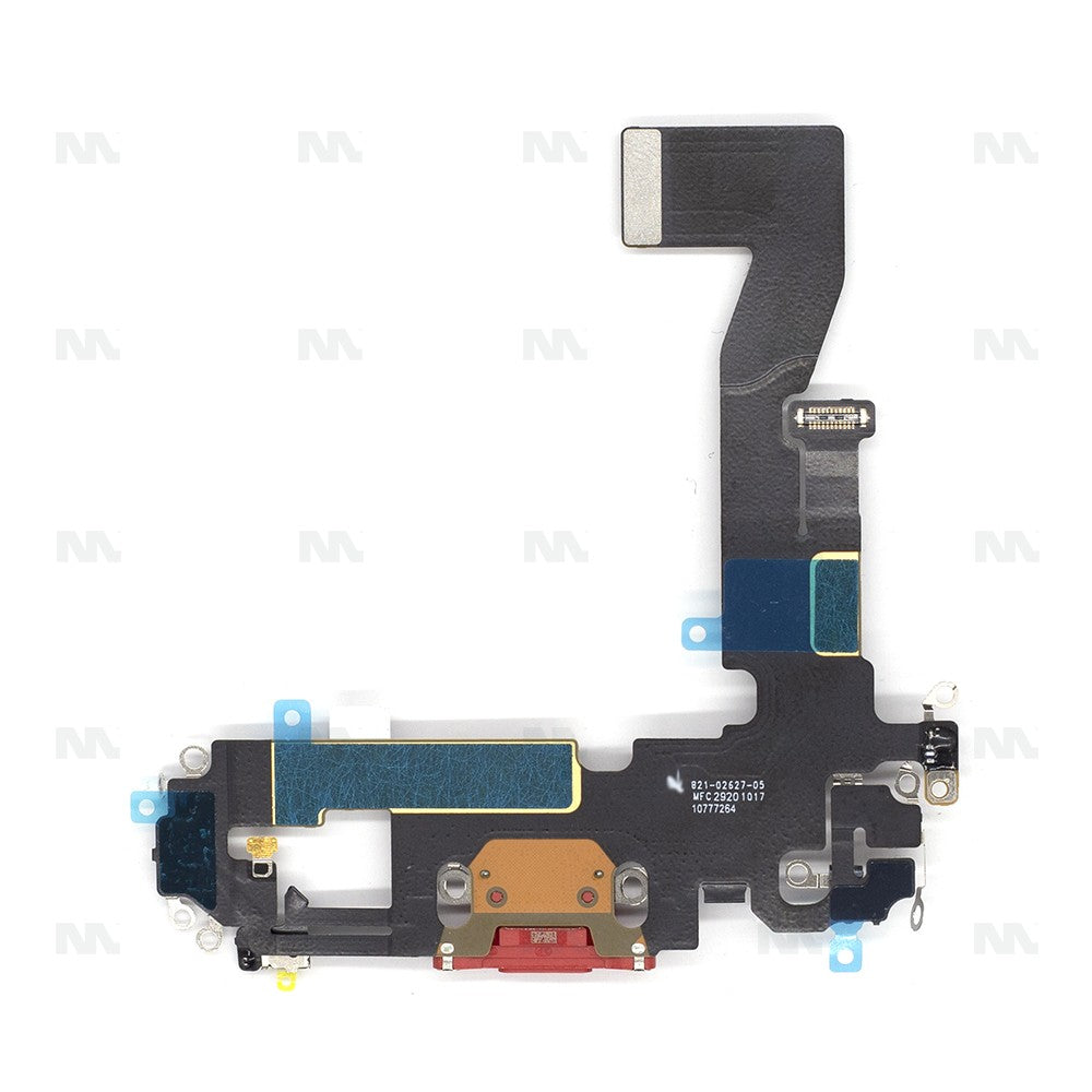 Nappe de Charge Système pour Apple iPhone 12 Rouge - Câble Flex de Remplacement