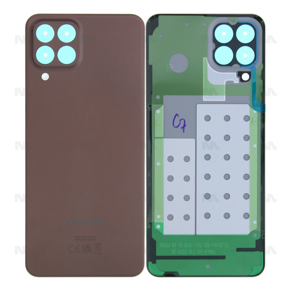 Samsung Galaxy M33 5G M336B Back Cover Without Lens Brown Original