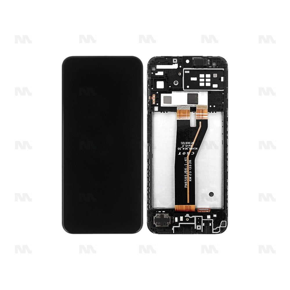 Samsung Galaxy M14 5G M146B Display And Digitizer Complete Black Service Pack