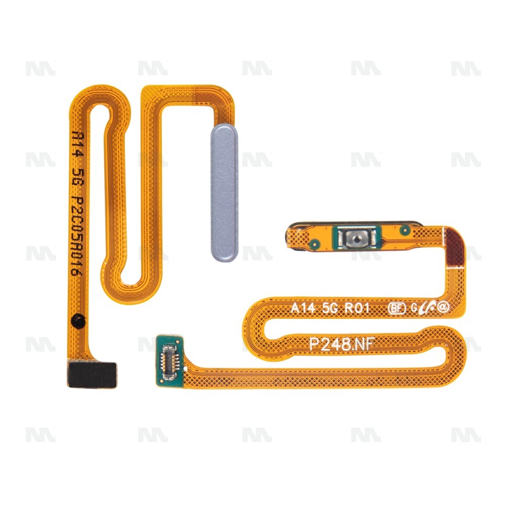 Samsung Galaxy A14 5G A146B Fingerprint Sensor And Power Button Silver