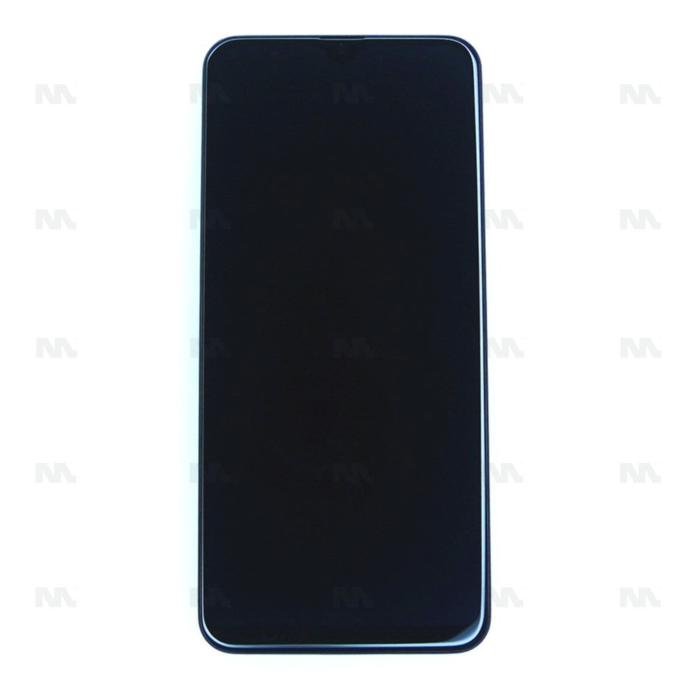 Samsung Galaxy A20 A205F Display And Digitizer With Frame Black Service Pack