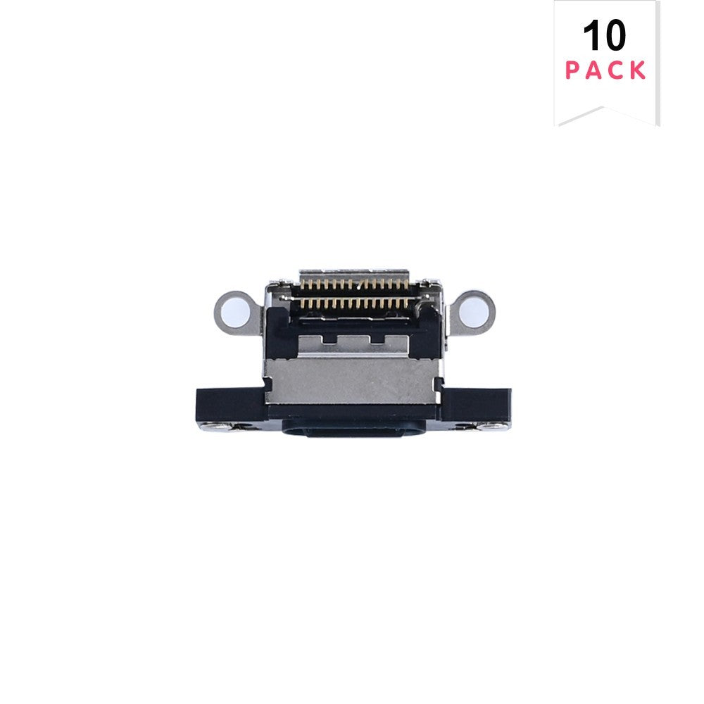 For Apple iPhone 16, 16 Plus System Charging Port Black (10pcs)