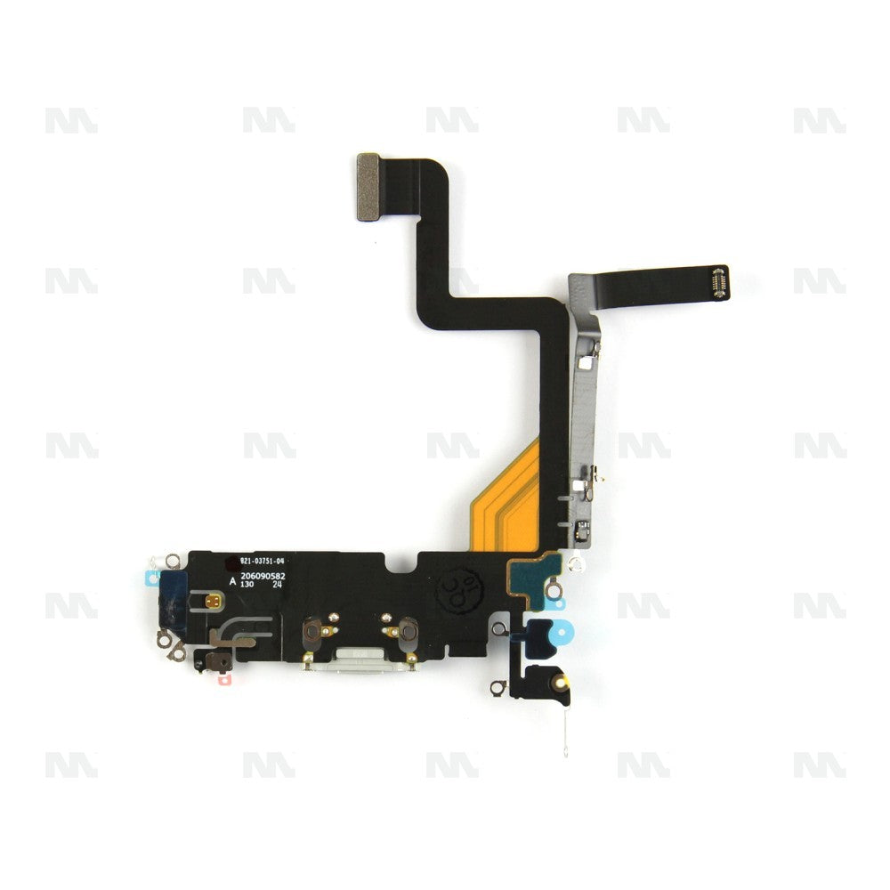 For Apple iPhone 14 Pro System Charging Flex Silver Pulled