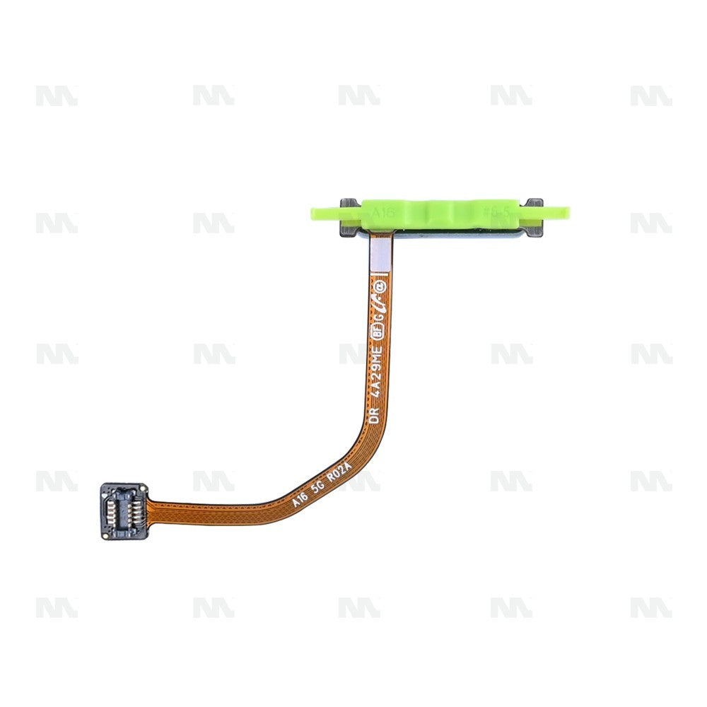 Samsung Galaxy A16 5G A166B Fingerprint Sensor Flex Light Gray OEM