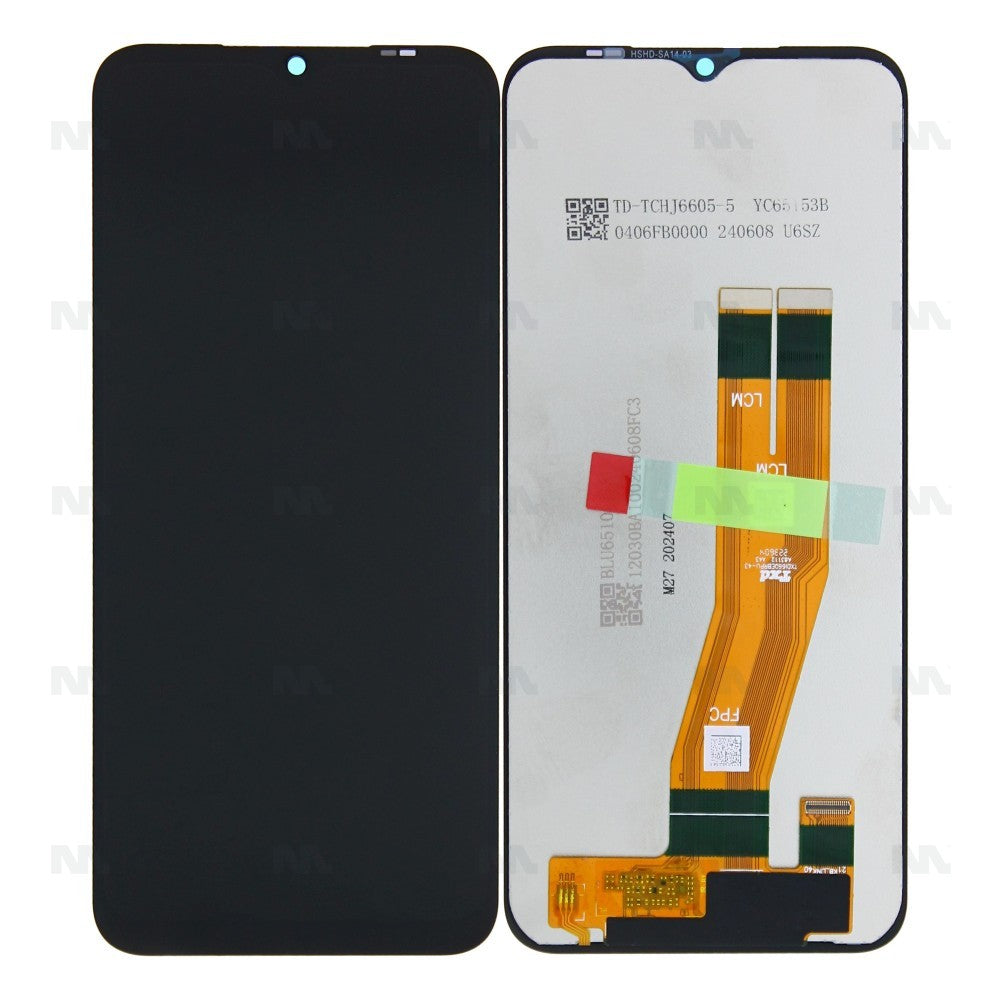 Samsung Galaxy A14 A145P, A145R Display And Digitizer Without Frame Black OEM