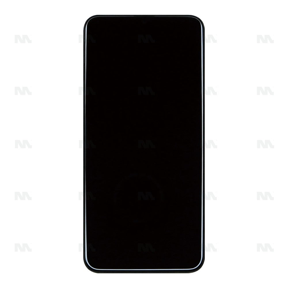 Samsung Galaxy A20e A202F Display And Digitizer With Frame Black Service Pack