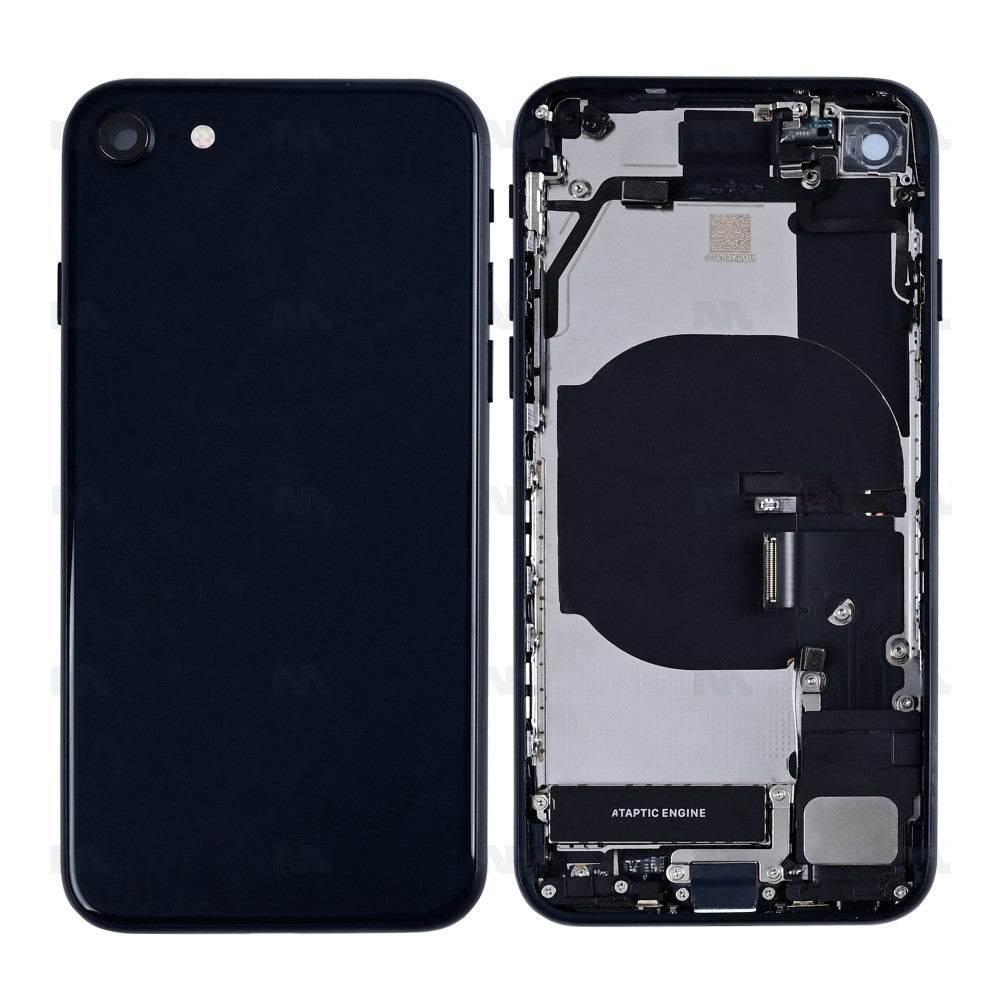 Carcaça Apple iPhone SE (2022) com Peças Pequenas Midnight OEM Peça de Substituição
