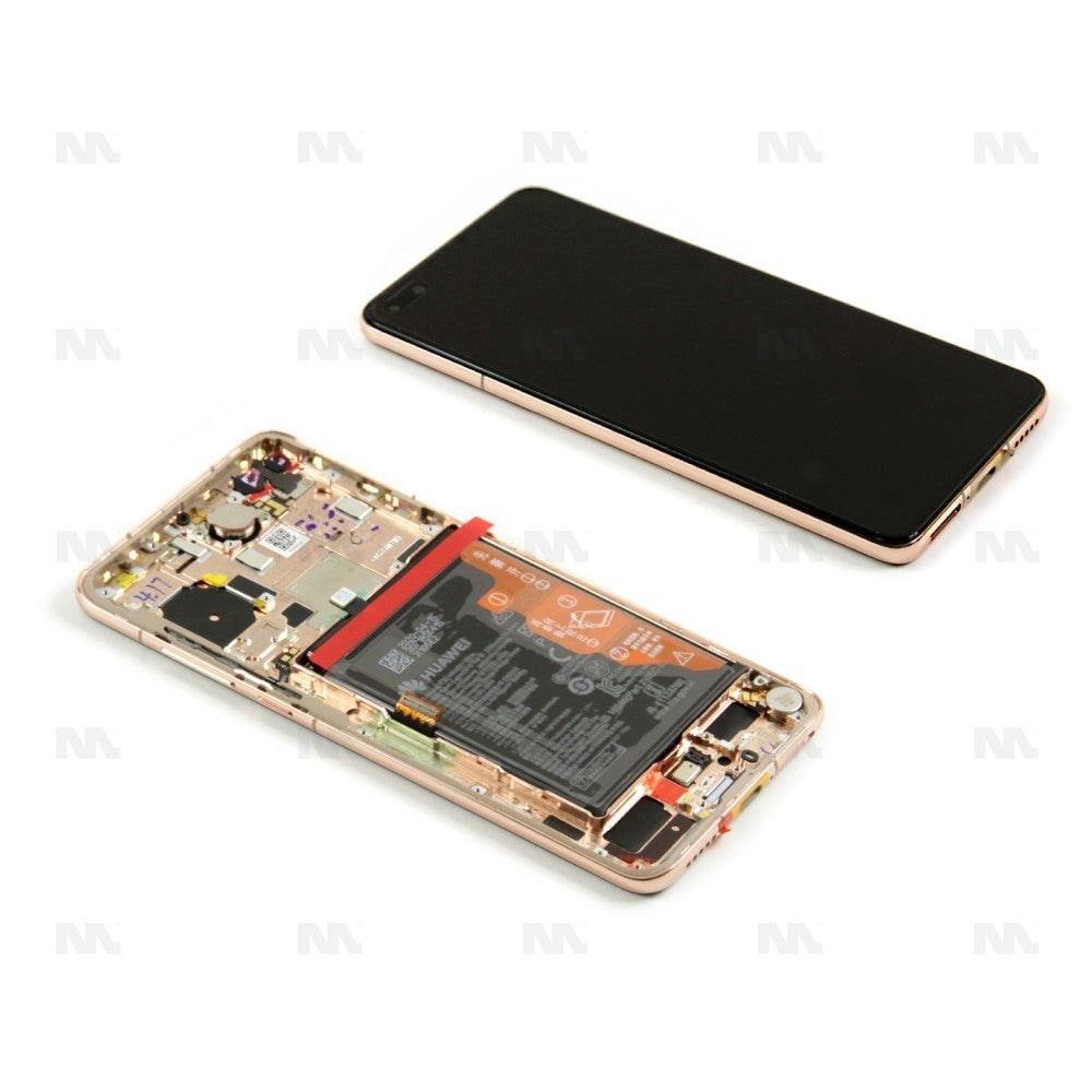 Huawei P40 Display And Digitizer Complete Blush Gold (SP)