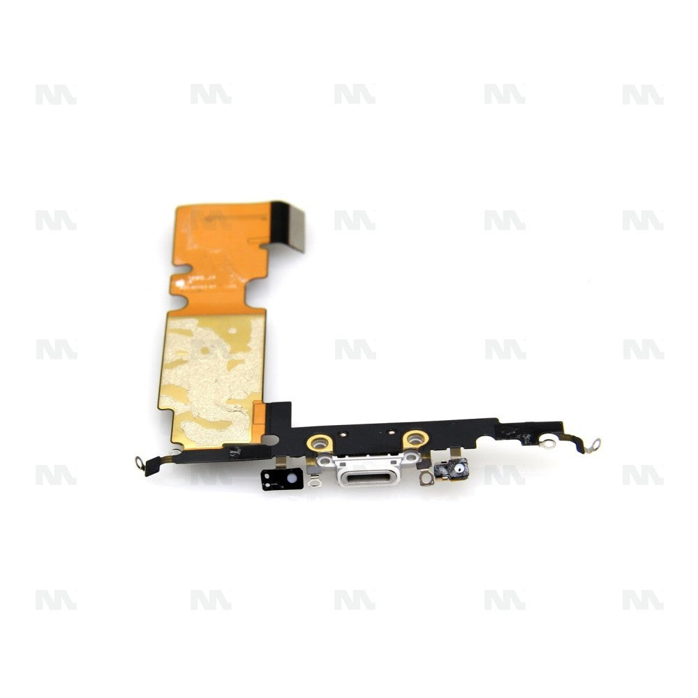 For Apple iPhone 8 Plus System Charging Flex Silver Pulled