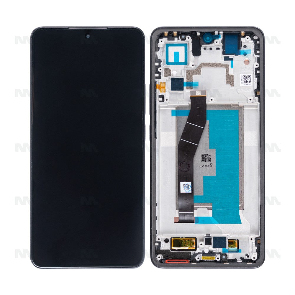 Display e Digitizer Xiaomi 14T con Cornice Grigio Titanio Ricambio OEM