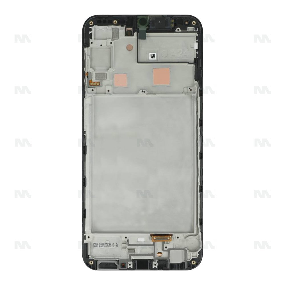 Samsung Galaxy A24 4G A245F Display And Digitizer With Frame Black Service Pack