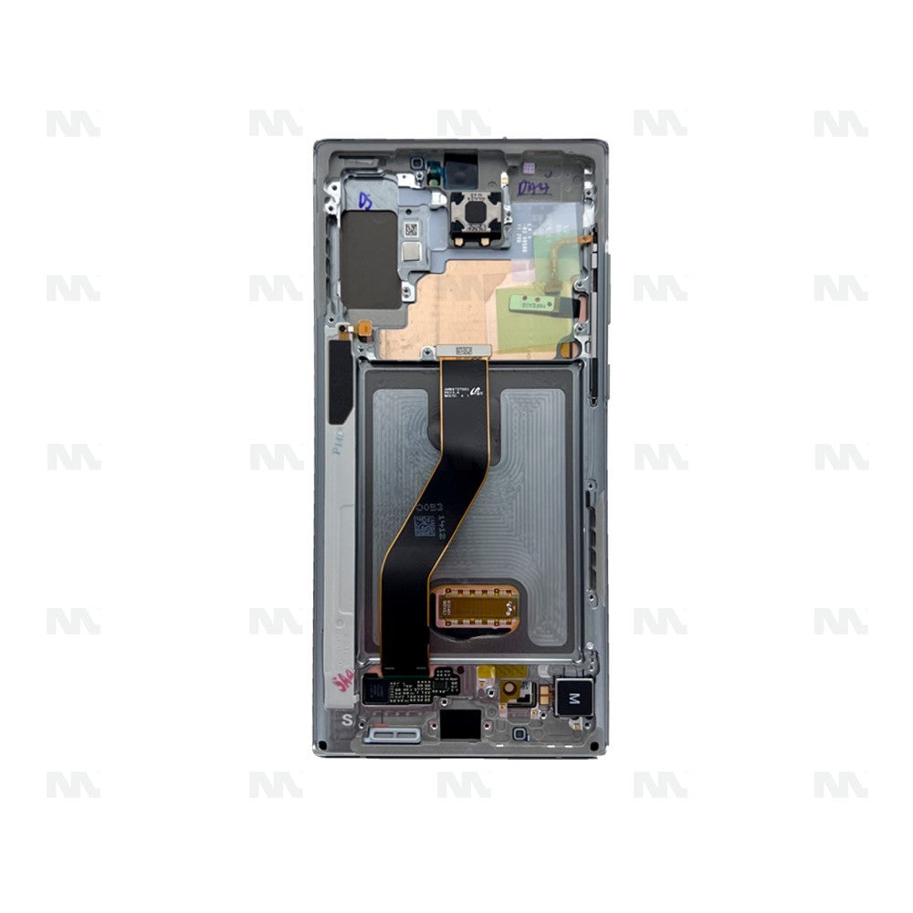 Samsung Galaxy Note 10 Plus N975F Display And Digitizer With Frame Aura Glow Service Pack