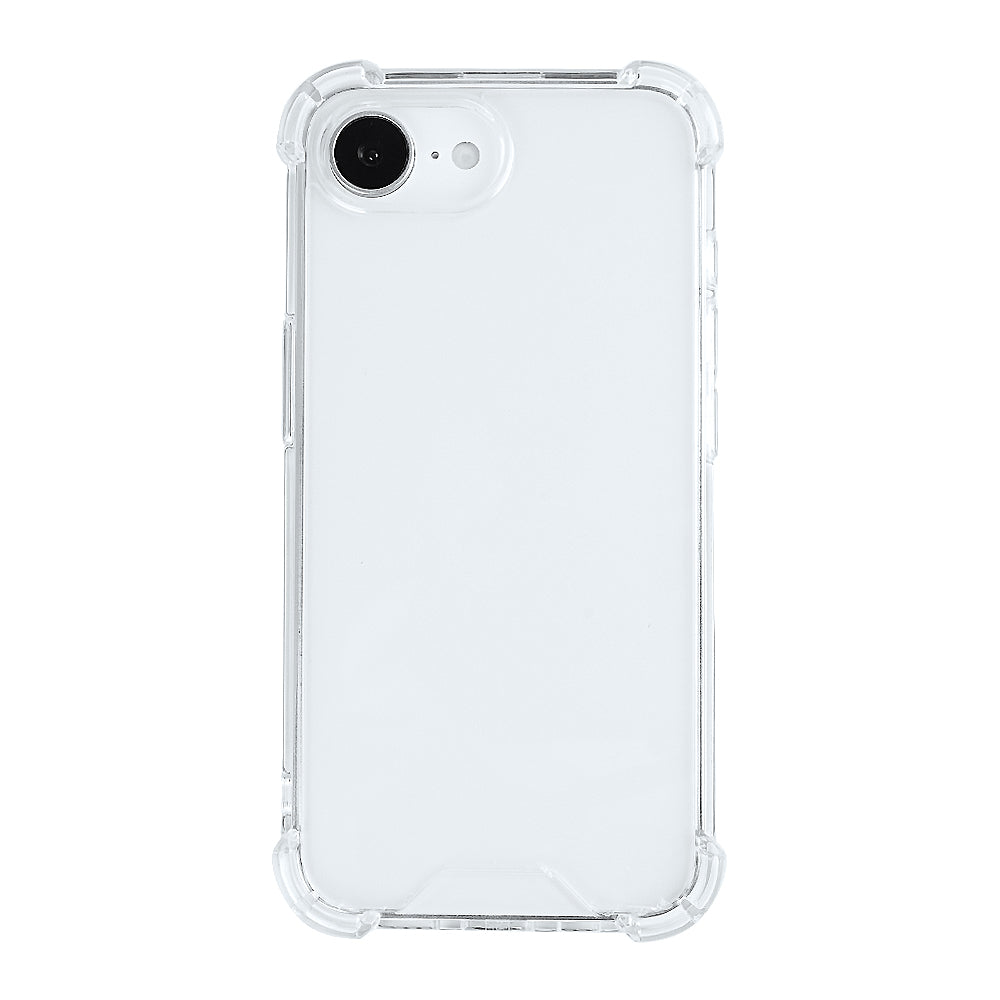 Rixus Anti-Burst Case For Apple iPhone 16e Transparent