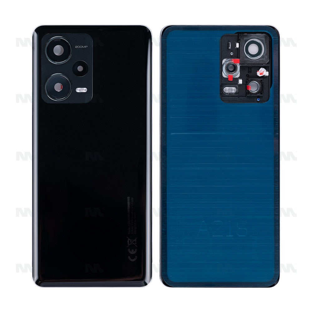 Xiaomi Redmi Note 12 Pro Plus Back Cover With Lens Obsidian Black OEM