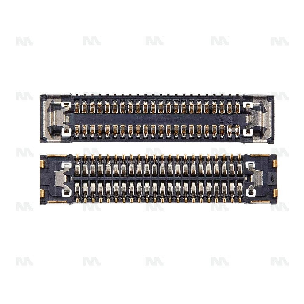 Conector FPC da Câmera Telefoto e Ultra Grande Angular para iPhone 16 Pro e 16 Pro Max (44 Pinos) Peça de Reposição