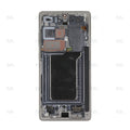 Samsung Galaxy S25 Ultra S938B Display And Digitizer With Frame Titanium Silver Pre-Assembled