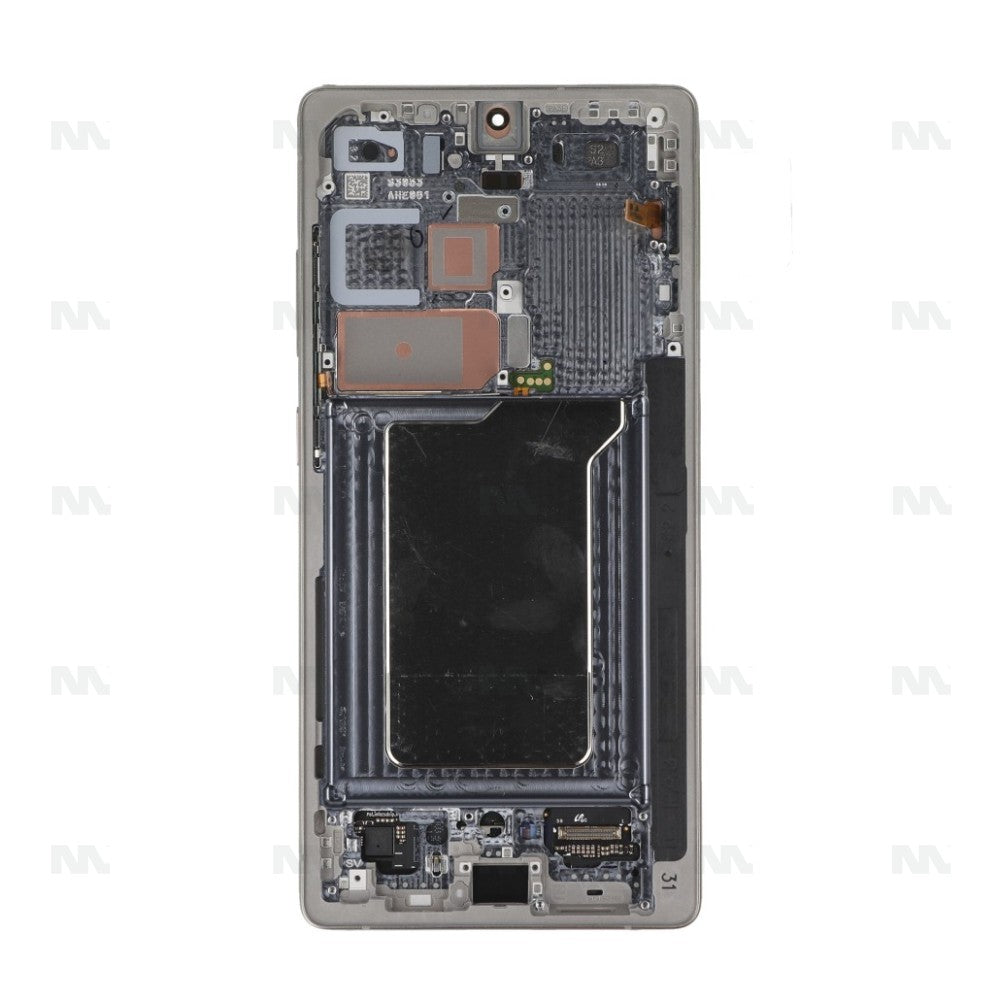 Samsung Galaxy S25 Ultra S938B Display And Digitizer With Frame Titanium Silver Pre-Assembled