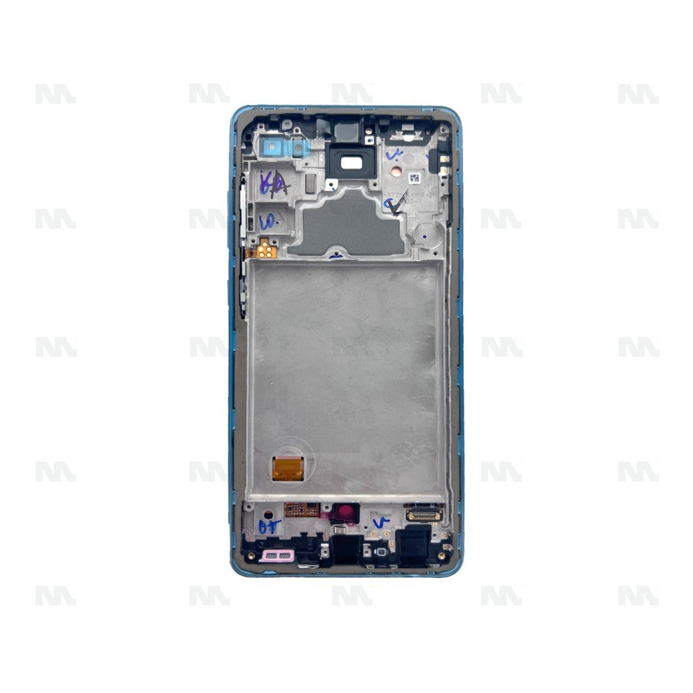 Display e Digitizer con Cornice Samsung Galaxy A72 A725F Blu Ricambio OEM