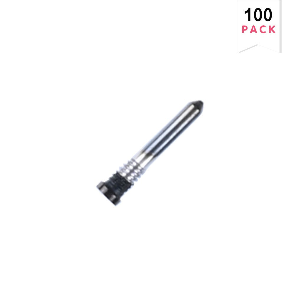 For iPhone 15 Pro, 15 Pro Max Bottom Screws Blue Titanium Compatible (100-Pack)