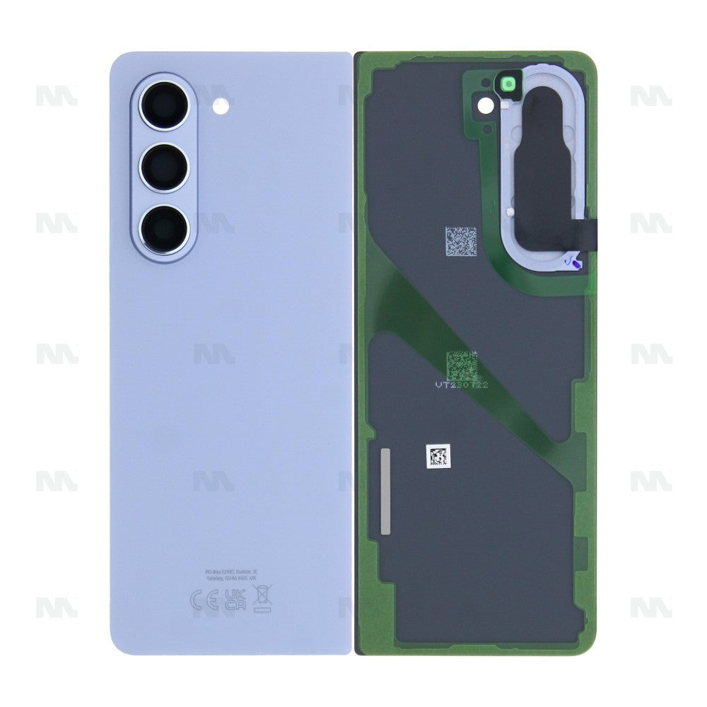Samsung Galaxy Z Fold5 F946B Back Cover With Lens Icy Blue Original