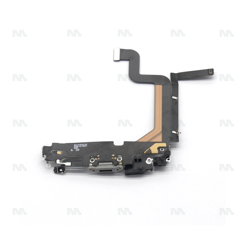 For Apple iPhone 14 Pro Max System Charging Flex Silver Pulled