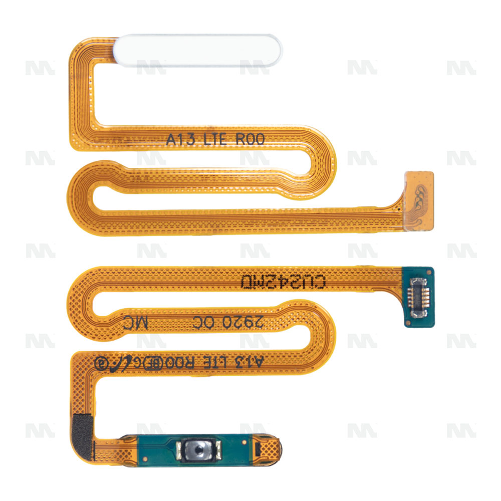 Samsung Galaxy A13 A135F, A13 2022 A137F Fingerprint Sensor And Power Flex White