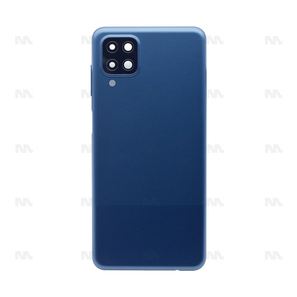 Samsung Galaxy A12 A125F Rückseite Blau mit Kameraobjektiv Ersatzteil OEM
