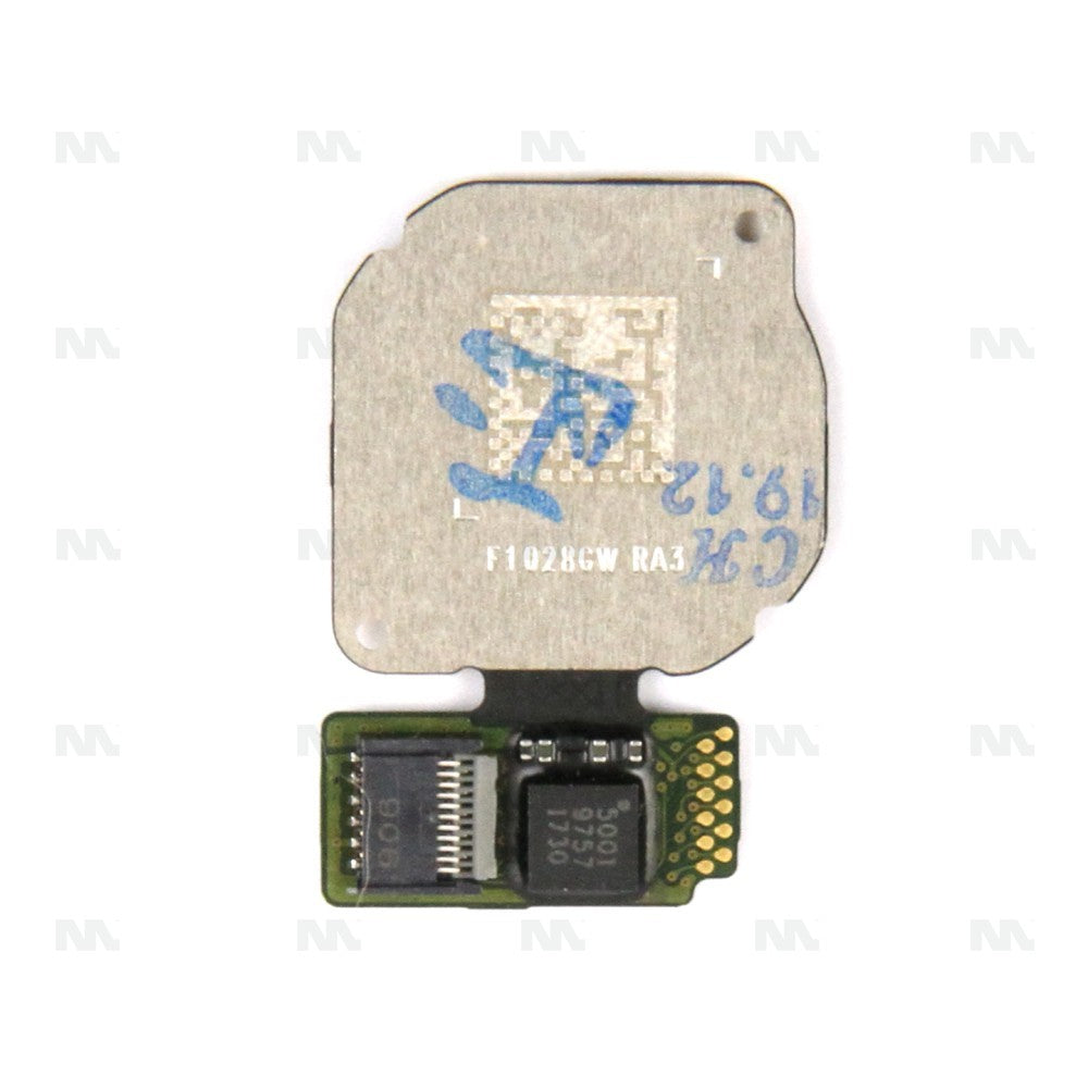 Sensore Impronta Huawei P20 Lite Flex con Pulsante Home Nero Ricambio OEM