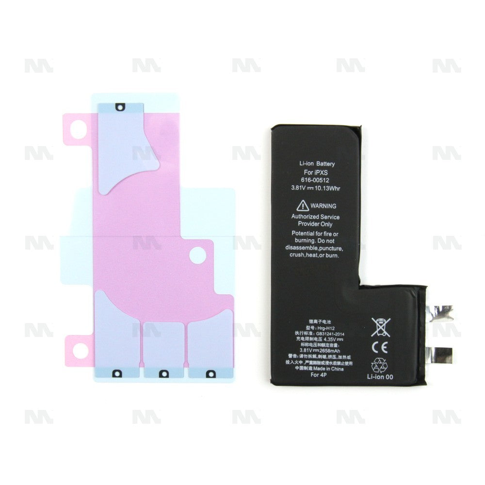 For iPhone XS Battery (Spot Welding Required) 2658mAh No BMS / IC