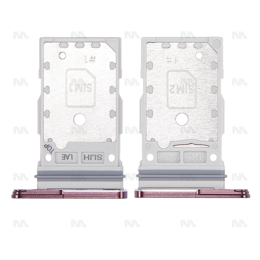 Samsung Galaxy S22 Ultra S908B Sim Card Holder Burgundy OEM