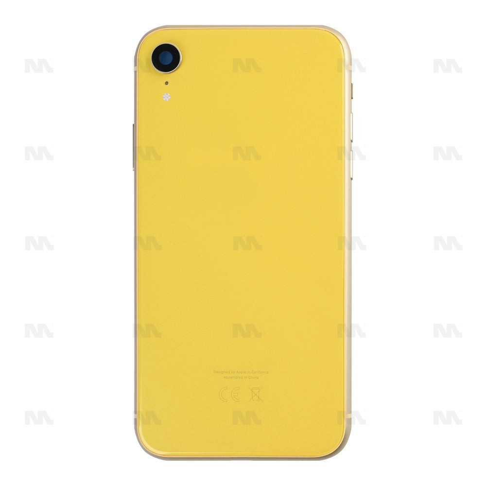 For Apple iPhone XR Housing With Small Parts Yellow Compatible