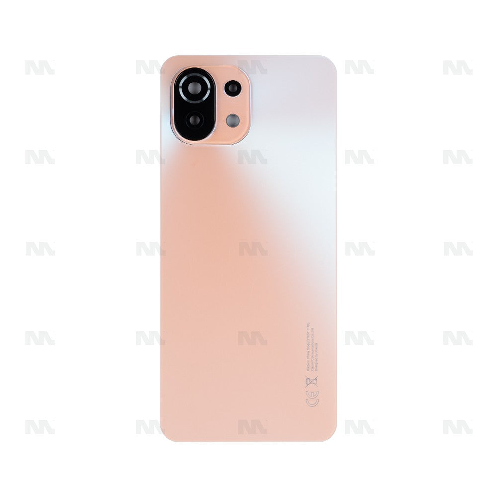 Xiaomi 11 Lite 5G NE Back Cover With Lens Peach Pink OEM