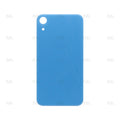 For Apple iPhone XR Back Glass, Enlarged Camera Frame Blue Compatible