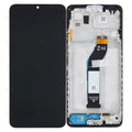 Xiaomi Redmi 13C 4G, Poco C65 Display And Digitizer With Frame Black Service Pack